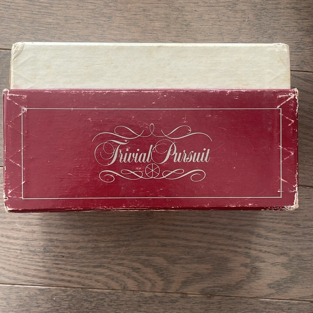 Vintage 1983 Trivial Pursuit Baby Boomer Edition Subsidiary Card Set Horn Abbot